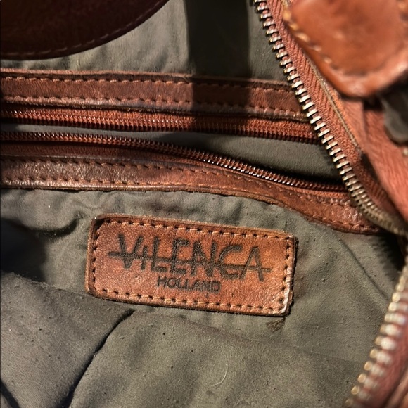 Brown Woven Leather Shoulder Bag - Picture 2 of 2